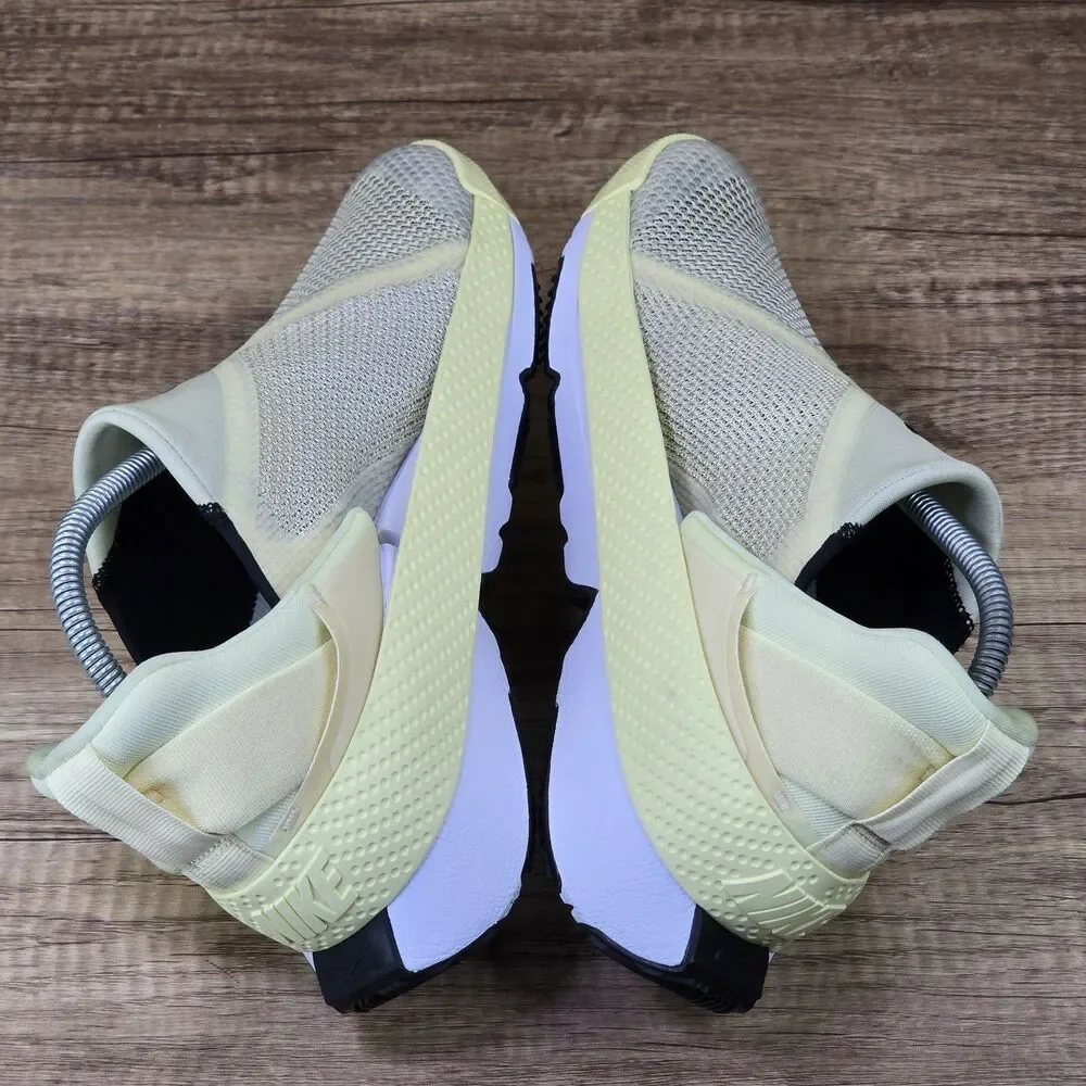 Nike Go FlyEase Women's Size 9.5 Yellow Alabaster Hands Free Shoes (DR5540-700)